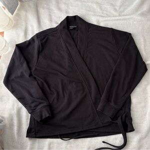 Athleta Black Wrap Cardigan